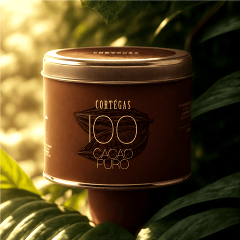100 Prozent Kakao von Cortegas - Cacao Puro, 200g Dose - Teekränzchen