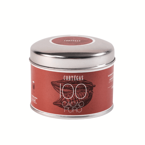 100 Prozent Kakao von Cortegas - Cacao Puro, 70g und 200g Dose - Teekränzchen