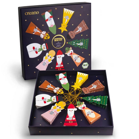 Christmas Bio Kräutertee 9er Pyramiden Geschenkset „ORGANIC HERBAL TEA“ - Teekränzchen