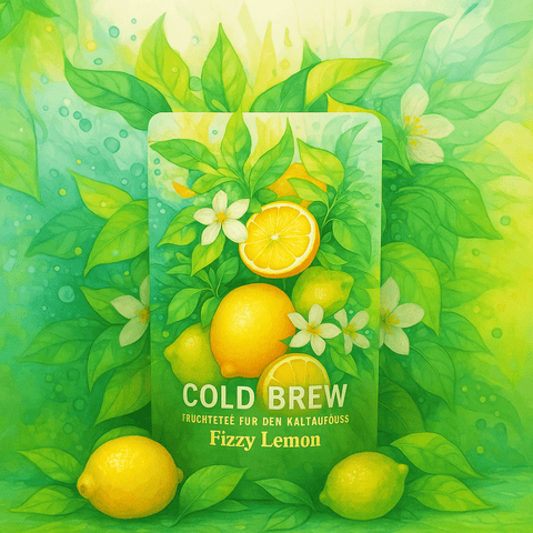 Cold Brew Früchtetee "Fizzy Lemon" - Teekränzchen