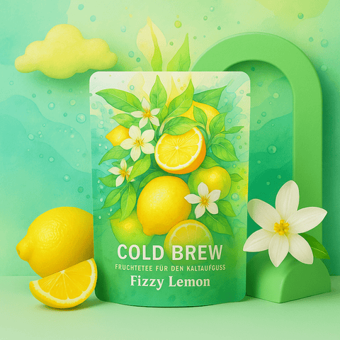 Cold Brew Früchtetee "Fizzy Lemon" - Teekränzchen