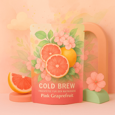 Cold Brew Früchtetee "Pink Grapefruit" - Teekränzchen