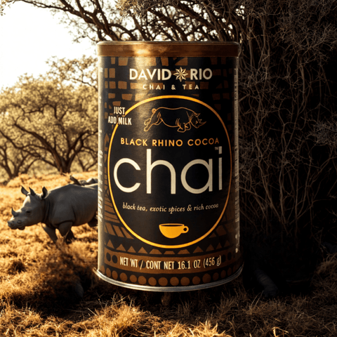David Rio - Black Rhino Cocoa Chai Tee 456g Dose - Teekränzchen