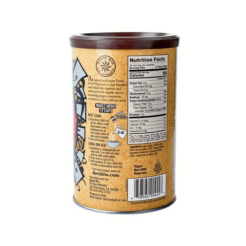 David Rio - Power Chai Espresso 398g Dose - Teekränzchen