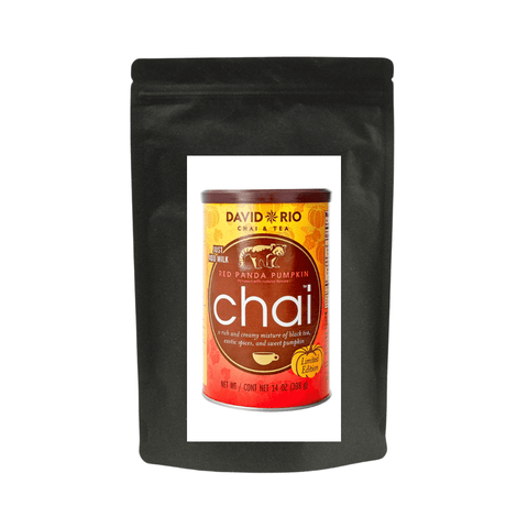 David Rio - Red Panda Pumkin Chai 398g Dose - Teekränzchen