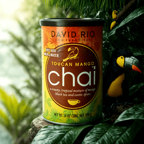 David Rio - Toucan Mango Chai Tee 398g Dose - Teekränzchen