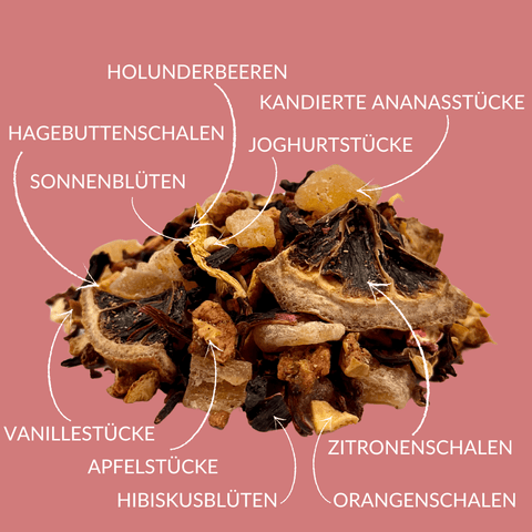 Früchtetee "Limonen Tart" - Teekränzchen