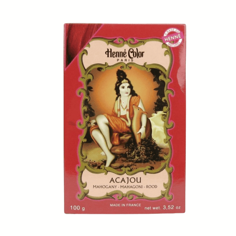 Henna Original Haarfarbe Acajou Mahagoni Hennapulver - Teekränzchen