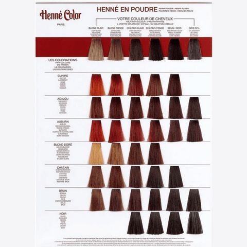 Henna Original Haarfarbe Cuivre Kupfer Rot Hennapulver - Teekränzchen