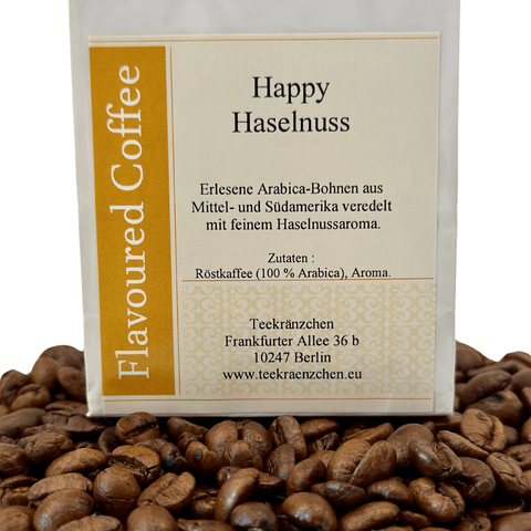 Kaffee "Happy Haselnuss" - Teekränzchen
