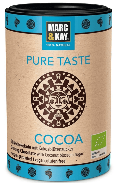 Marc & Kay Bio Pure Taste Cocoa Trinkschokolade, 250g Dose - Teekränzchen