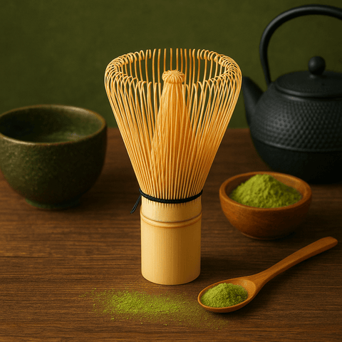Matcha Bambus Besen (Chasen) - Teekränzchen
