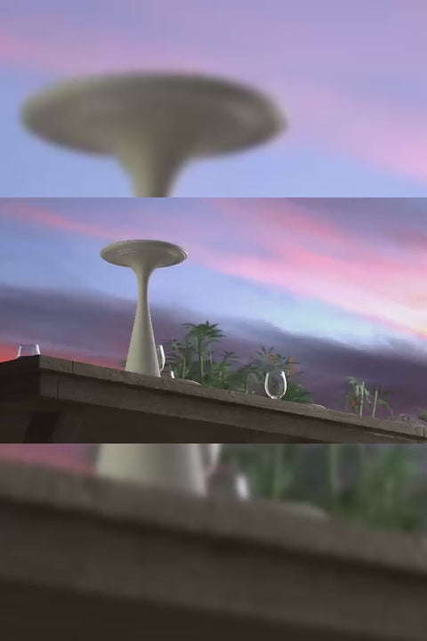 video UFO table Lamp