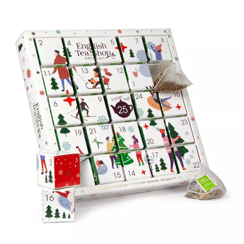 Puzzle Tee Adventskalender "White Ornaments" 24 Premium Tees + 1 Extratee - Teekränzchen