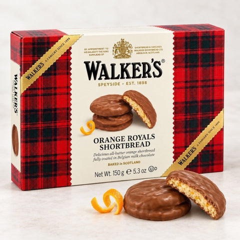 Walkers Shortbread – Luxury Orange Royals 150g