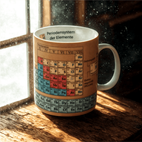 Koenitz Wissensbecher "CHEMIE/PERIODENSYSTEM" - Teekränzchen