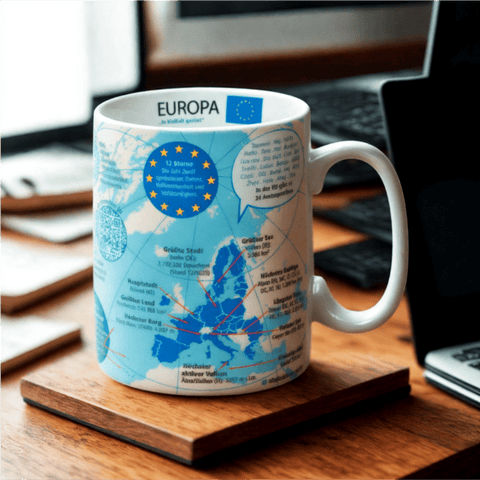 Wissensbecher "Europa" 1 - Teekränzchen