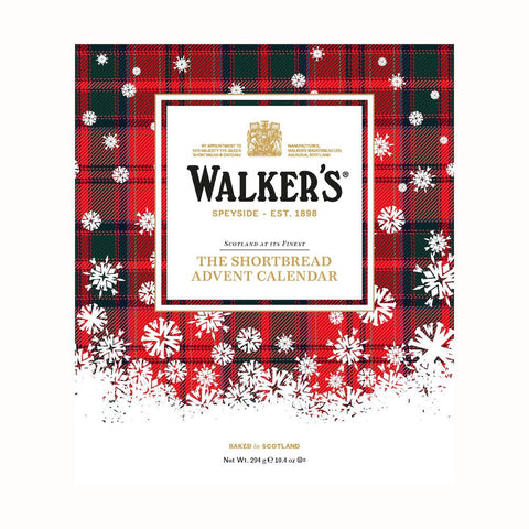 Adventskalender Shortbreads von Walkers - Teekränzchen