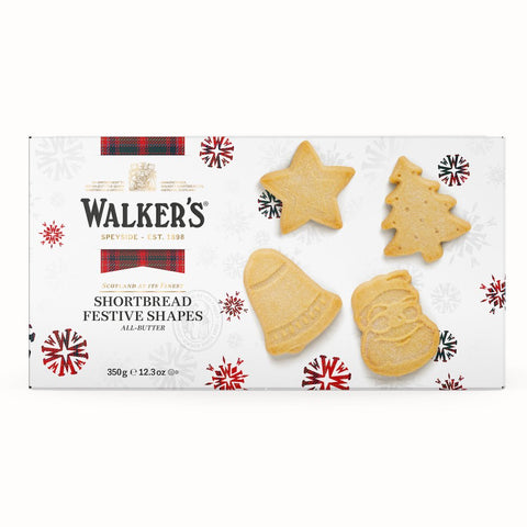 Festive Shapes Shortbreads in Weihnachtlicher Geschenkverpackung - Teekränzchen