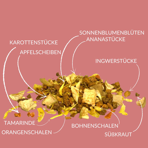 Früchtetee "Apfel Kurkuma" - Teekränzchen