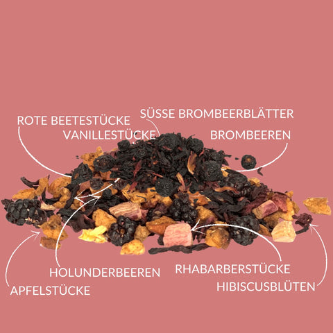 Früchtetee „Brommelbär“ - Teekränzchen