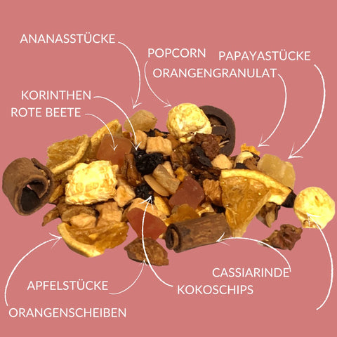 Früchtetee „Knuspertraum Orange“ - Teekränzchen