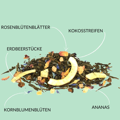 Grüner Tee „Karibischer Winter“ - Teekränzchen