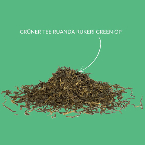 Grüner Tee "Ruanda Rukeri Green OP" - Teekränzchen