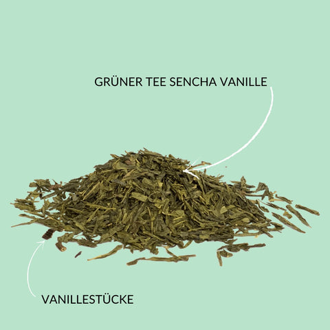 Grüner Tee „Sencha Vanille“ - Teekränzchen