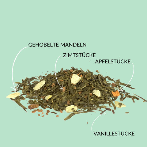 Grüner Tee „Sencha Zimtzicke“ - Teekränzchen