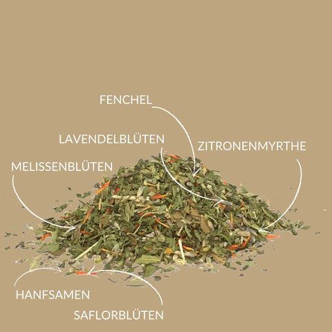 Kräutertee "Hanf Lavendel Rausch" - Teekränzchen