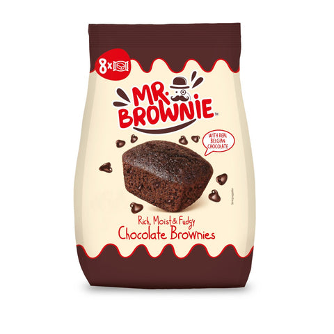 Mr. Brownie – Chocolate Brownies mit belgischer Schokolade 200g - Teekränzchen