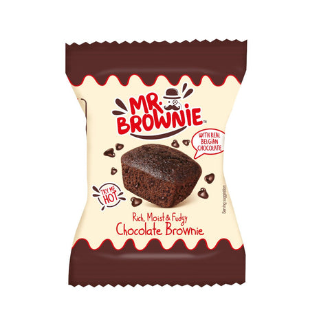 Mr. Brownie – Chocolate Brownies mit belgischer Schokolade 200g - Teekränzchen