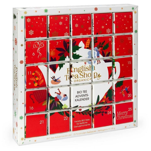 Puzzle Tee Adventskalender Red Christmas 24 Premium Tees + 1 Extratee - Teekränzchen