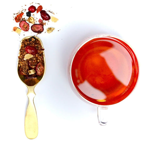 Rotbuschtee "Gojibeere-Cranberry-Granatapfel" - Teekränzchen
