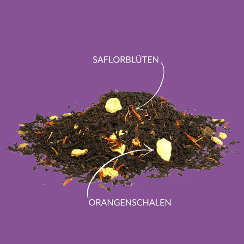 Schwarzer Tee „Blutorange“ - Teekränzchen