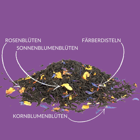 Schwarzer Tee „Pfirsichcreme“ - Teekränzchen