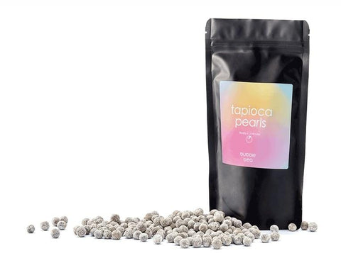 Tapiokaperlen aus Maniokwurzel für Bubble Tea Zubereitung - Teekränzchen