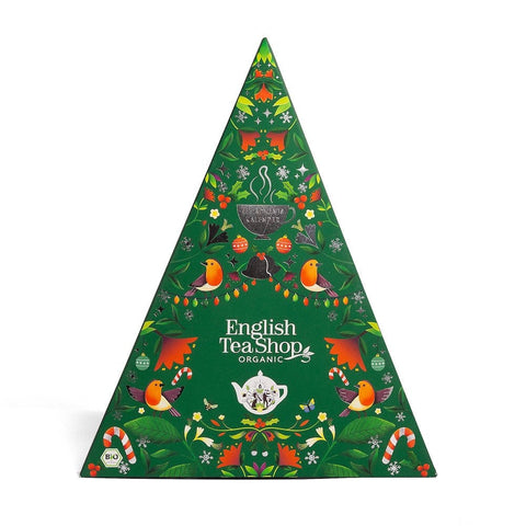 Tee Adventskalender "Mosaik" - 25 Pyramidenbeutel - Teekränzchen