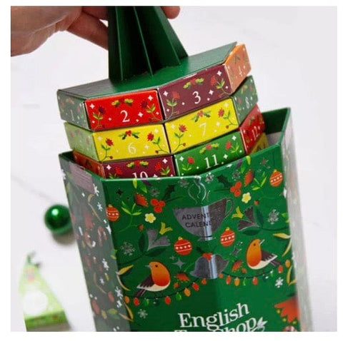 Tee Adventskalender "Tannenbaum" 25 Pyramidenbeutel - Teekränzchen