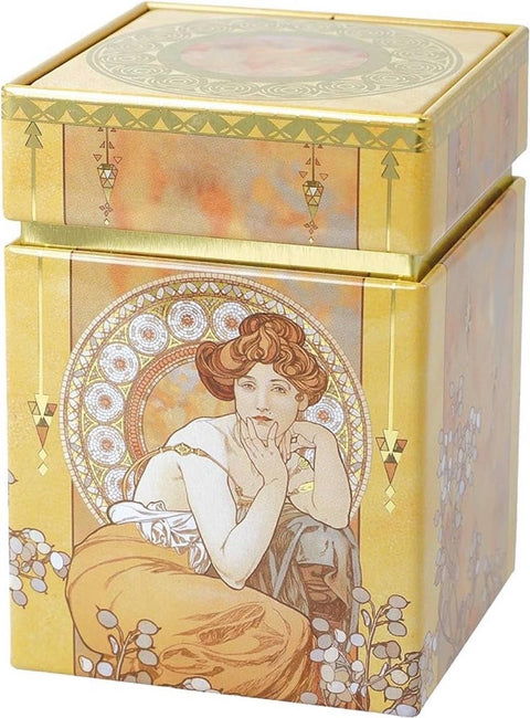 Teedose Alfons Mucha - "Topas" - Teekränzchen