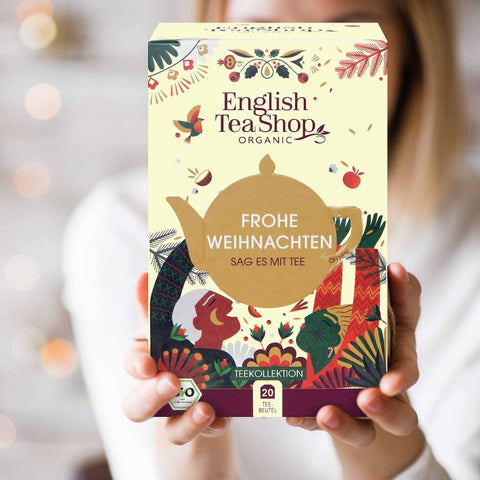 Teegeschenk "Frohe Weihnachten" - personalisierbar - Teekränzchen