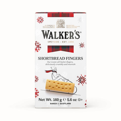 Walkers Shortbread Ltd. – Festive Shortbread Fingers 160g - Teekränzchen