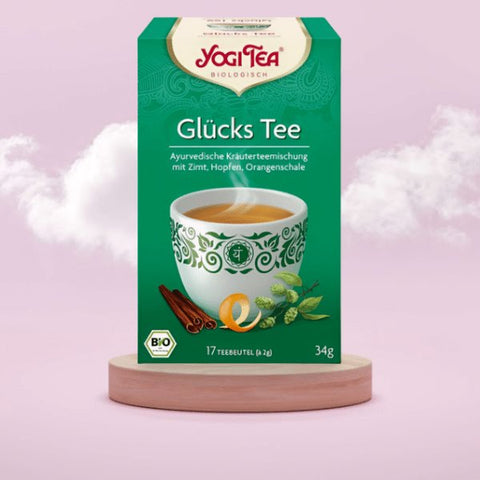 Yogi Tee® Glückstee 17 Teebeutel 34g - Teekränzchen