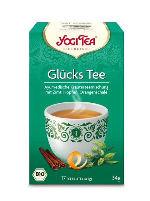Yogi Tee® Glückstee 17 Teebeutel 34g - Teekränzchen
