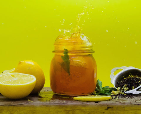 Hanf-Zitrone Sommer-Limonade – Erfrischendes Rezept - Teekränzchen