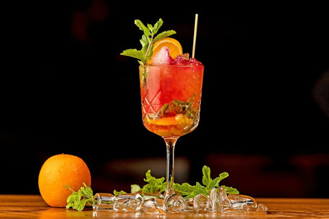 Sonnentee Erdbeere-Orange Eistee – Sommerrezept - Teekränzchen