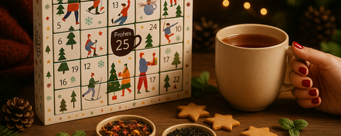 Tee Adventskalender 2025 Weinachten Advent Teegenuss - Teekränzchen