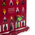 Tee Adventskalender "Winter Cottage“, 24 Pyramidenbeutel