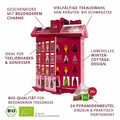 Tee Adventskalender "Winter Cottage“, 24 Pyramidenbeutel